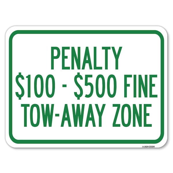 Safety Sign, 18 in Height, Aluminum, 23334